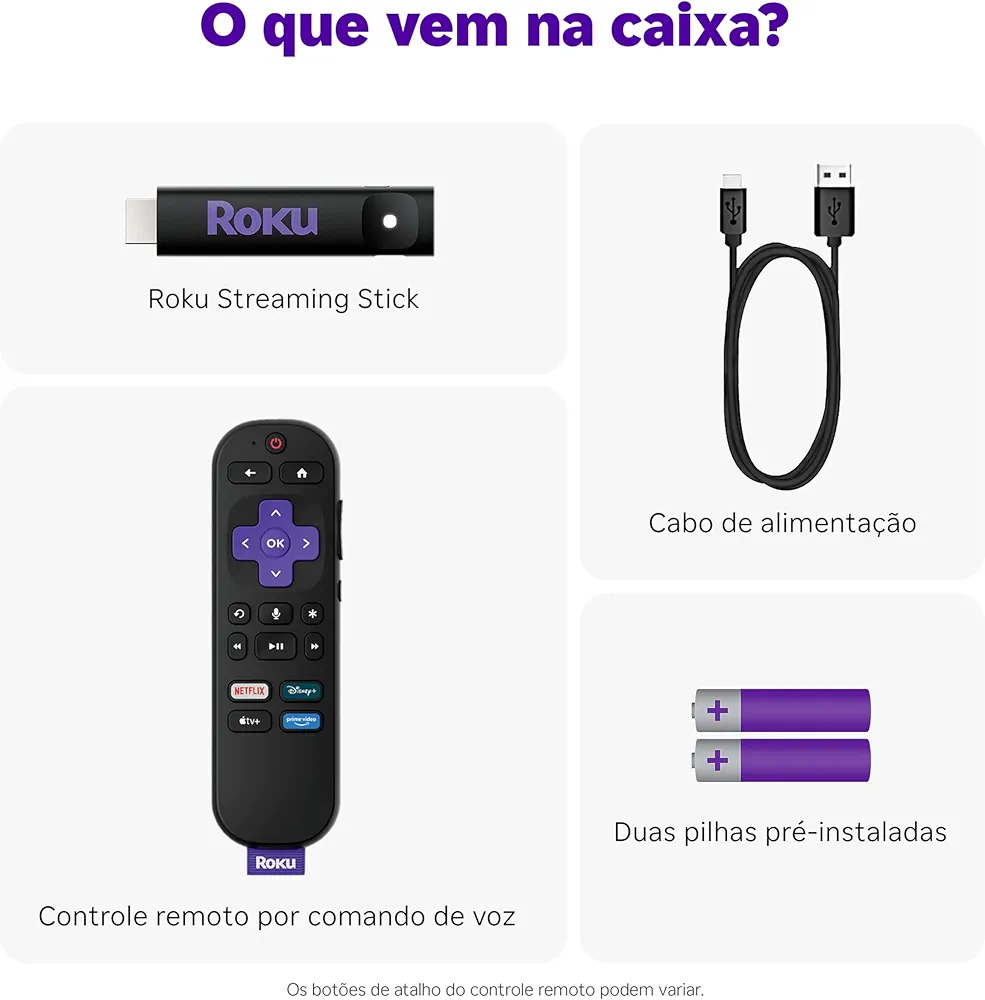 Roku Streaming Stick HD 2025 - Imagem 6