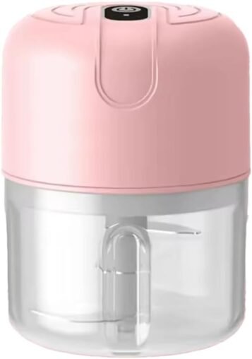 Mini Processador Multifuncional Rosa