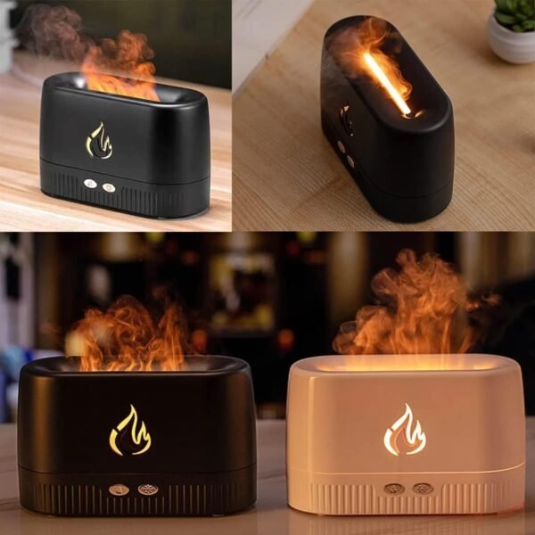 Umidificador Difusor com Efeito Chama
