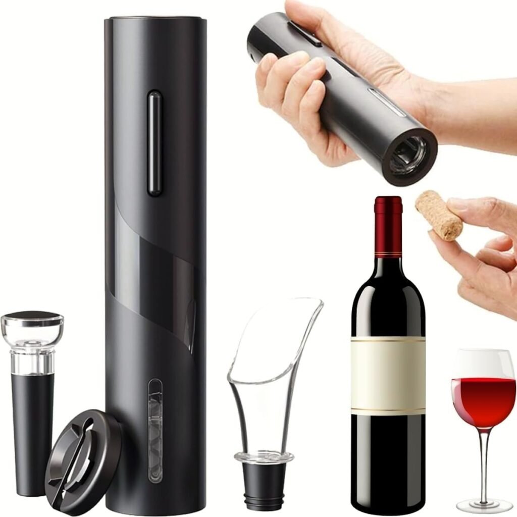 Kit Abridor de Vinho Elétrico
